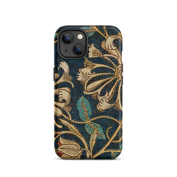 Honeysuckle – Florale iPhone-Hülle von William Morris, 13 / Matt, Handyhüllen, Toby Leon