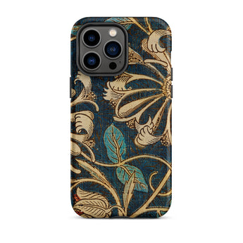 Honeysuckle – Florale iPhone-Hülle von William Morris, 14 Pro Max / Matt, Handyhüllen, Toby Leon