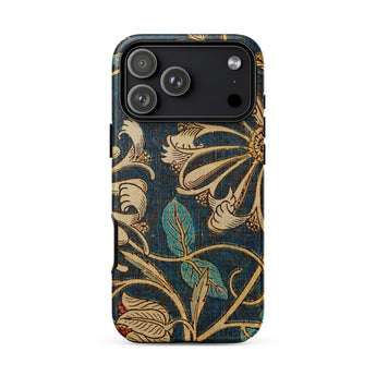 Honeysuckle – Florale iPhone-Hülle von William Morris, 17 Pro Max / Matt, Handyhüllen, Toby Leon
