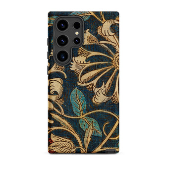 Honeysuckle - William Morris Floral Phone Case, Samsung Galaxy S24 Ultra / Matte, Mobile Cases, Toby Leon