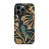 Honeysuckle - William Morris Floral Phone Case Iphone 14 Pro Max / Matte Floral Patterned Phone Case William Morris’s Fantasia, Morris