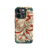 Honeysuckle - William Morris Phone Case Iphone 15 Pro / Matte Floral Patterned Morris’s Botanical Reverie, Arts and Crafts Mobile Cases