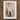 White-framed Print Weathered Animal Skull Horned Art, Bleached Bone Rises, Ancient Questions Left