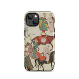 A Horse Market - Islamic School Phone Case Iphone 13 / Matte Phone Case Historical Figures Islamic School Iphone, Dust-flecked Hush, Horse