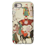 A Horse Market - Islamic School Phone Case Iphone 8 / Matte Phone Case Historical Illustration Islamic School Iphone, Dust-flecked Hush,