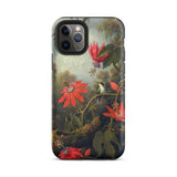 Kolibri und Passionsblumen - Martin Johnson Heade Iphone Hülle, 11 Pro / Matt, Handyhüllen, Toby Leon