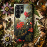 Hummingbird and Passionflowers - Martin Johnson Heade Phone Case, Mobile Cases, Toby Leon