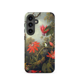 Hummingbird and Passionflowers - Martin Johnson Heade Phone Case, Samsung Galaxy S24 / Matte, Mobile Cases, Toby Leon