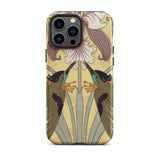 Colibríes y orquídeas - Funda para iPhone Maurice Pillard Verneuil, 13 Pro Max / Mate, Fundas para móvil, Toby Leon