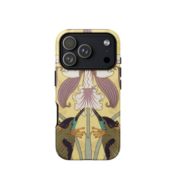 Colibríes y orquídeas - Funda para iPhone Maurice Pillard Verneuil, 17 Pro / Mate, Fundas para móvil, Toby Leon