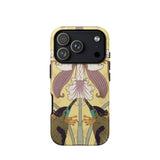 Hummingbirds and Orchids - Maurice Pillard Verneuil Iphone Case 17 Pro / Matte Iphone 12 Pro Max Case Floral Design Yellow Maurice Pillard