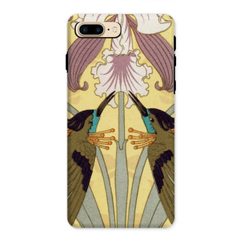 Colibríes y orquídeas - Funda para iPhone Maurice Pillard Verneuil, 8 Plus / Mate, Fundas para móvil, Toby Leon