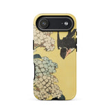 Hydrangea & Swallow - Hokusai Woodblock Art Phone Case, Iphone 17 Air / Matte, Mobile Cases, Toby Leon
