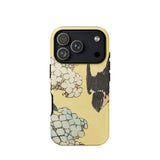Hydrangea & Swallow - Hokusai Woodblock Art Phone Case, Iphone 17 Pro / Matte, Mobile Cases, Toby Leon
