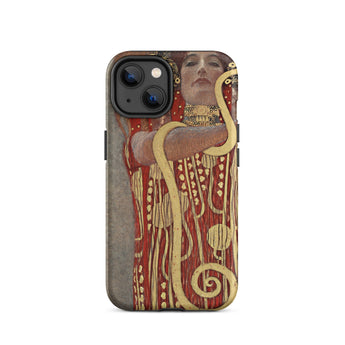 Hygieia - Gustav Klimt Griechische-Göttin-iPhone-Hülle, 14 / Matt, Handyhüllen, Toby Leon