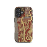 Hygieia - Gustav Klimt Griechische-Göttin-iPhone-Hülle, 16 / Matt, Handyhüllen, Toby Leon