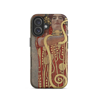 Hygieia - Gustav Klimt Griechische-Göttin-iPhone-Hülle, 16 / Matt, Handyhüllen, Toby Leon