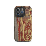 Hygieia - Gustav Klimt Griechische-Göttin-iPhone-Hülle, 16 Pro / Matt, Handyhüllen, Toby Leon