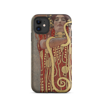 Hygieia - Gustav Klimt Greek Goddess Phone Case Iphone 11 / Matte Art Nouveau Phone Case Gustav Klimt Ancient, Greek Goddess Art,