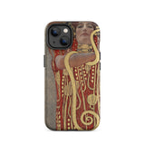 Hygieia - Gustav Klimt Greek Goddess Phone Case Iphone 14 / Matte Iphone Case Klimt Painting Gustav Ancient, Greek Goddess Art, Art Nouveau