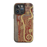 Hygieia - Gustav Klimt Greek Goddess Phone Case Iphone 16 Pro Max / Matte Iphone Case Klimt’s Hygeia Artwork Gustav Klimt Ancient, Greek