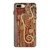 Hygieia - Gustav Klimt Greek Goddess Phone Case Iphone 8 Plus / Matte Phone Case Reproduction Gustav Klimt’s Hygieia Painting Klimt