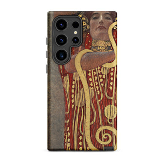 Hygieia - Gustav Klimt Greek Goddess Samsung Case, Galaxy S24 Ultra / Matte, Smartphone Case Classical Art Print