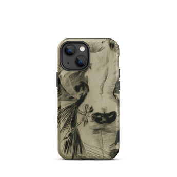 Hypocrisy - Felicien Rops Erotic Satire Phone Case Iphone 13 Mini / Matte Iphone Case Sketch Art Felicien Rops Erotic, Erotic Satire,