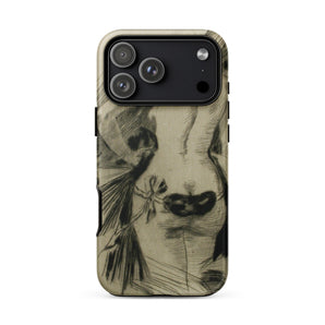 Hypocrisy - Felicien Rops Erotic Satire Phone Case, Felicien Rops Erotic, Rops Erotic Satire, French Decadence