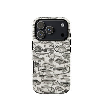 Ichthyology - Custodia per iPhone Oliver Goldsmith, 17 Pro / Opaca, Custodie per telefoni cellulari, Toby Leon