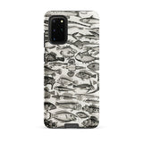Ichthyology - Oliver Goldsmith Samsung Case, Galaxy S20 Plus / Matte, Smartphone Case Intricate Pattern Fish Illustrations