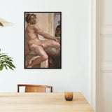 Ignudo - Michelangelo Sacrifice of Noah Art Print / Canvas, Posters Prints & Visual Artwork, Toby Leon