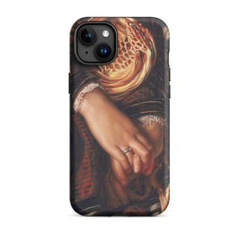 Il Dolce Far Niente - William Holman Hunt Phone Case Iphone 15 Plus / Matte Artistic Phone Case William Holman Hunt Flesh Meets Fabric