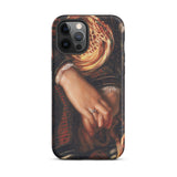 Il Dolce Far Niente - William Holman Hunt Phone Case Iphone 12 Pro Max / Matte Artistic Phone Case William Holman Hunt Flesh Meets Fabric