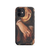 Il Dolce Far Niente - William Holman Hunt Phone Case Iphone 12 / Matte Artistic Phone Case William Holman Hunt Flesh Meets Fabric Whisper
