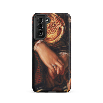 Il Dolce Far Niente - William Holman Hunt Phone Case Samsung Galaxy S21 / Matte Phone Case Detailed Classical Painting Clasped Hands Ornate