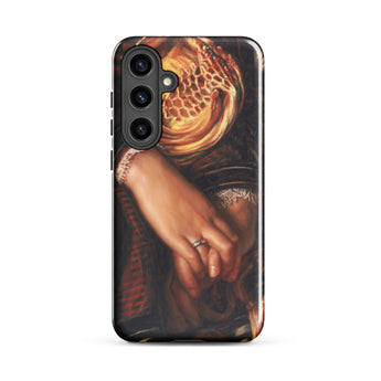 Il Dolce Far Niente - William Holman Hunt Phone Case Samsung Galaxy S24 Plus / Gloss Phone Case Detailed Warm-toned Painting Clasped Hands