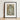 Art Nouveau-style Framed Print Woman Robes Ornate Borders Knotted Black Arabesque, Cage, Famous Draftsman Bending, Lithographic, Stone,