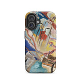 Improvisation No. 30 - Wassily Kandinsky Phone Case Iphone 16 / Matte Abstract Art Phone Case Kandinsky’s Revolutionary Artistry, Featuring