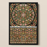 Indian Embroidery - Matthew Digby Wyatt Art Print / Canvas, 12x18’’ / 31x46cm / Black Frame, Posters Prints & Visual Artwork, Toby Leon