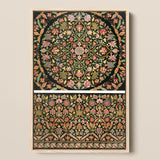 Indian Embroidery - Matthew Digby Wyatt Art Print / Canvas, 12x18’’ / 31x46cm / Natural Frame, Posters Prints & Visual Artwork, Toby Leon