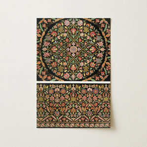 Indian Embroidery - Matthew Digby Wyatt Art Print / Canvas, Matthew Digby Wyatt, 19th-century Indian Embroidery, Digby Wyatt Art