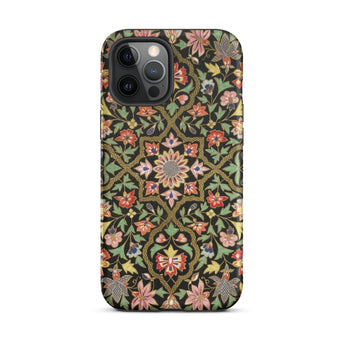 Indian Embroidery - Matthew Digby Wyatt Phone Case Iphone 12 Pro Max / Matte Floral Patterned Phone Case Matthew Digby Wyatt, Indian