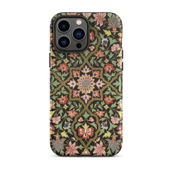 Indian Embroidery - Matthew Digby Wyatt Phone Case Iphone 13 Pro Max / Matte Floral Patterned Phone Case Matthew Digby Wyatt, Indian