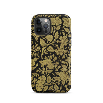 Indian Lacquerwork - Matthew Digby Wyatt Phone Case Iphone 12 Pro / Matte Floral Patterned Phone Case Matthew Digby Wyatt, Indian