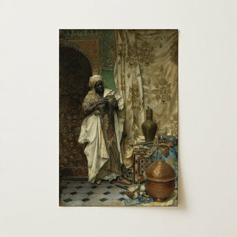 Inspection - Ludwig Deutsch Orientalism Art Print / Canvas, 12x18’’ / 31x46cm / Unframed / no Border, Posters Prints & Visual Artwork, Toby