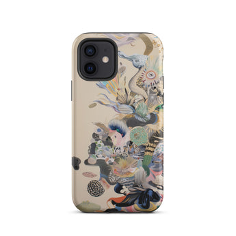 Into the Wild - Dreamy Botanical Art Phone Case Iphone 12 / Matte Iphone Case Abstract Art Dreamy Botanical Art, Psychedelic Garden,