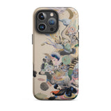 Into the Wild - Dreamy Botanical Art Phone Case Iphone 16 Pro Max / Matte Iphone Case Abstract Art Dreamy Botanical Art, Psychedelic