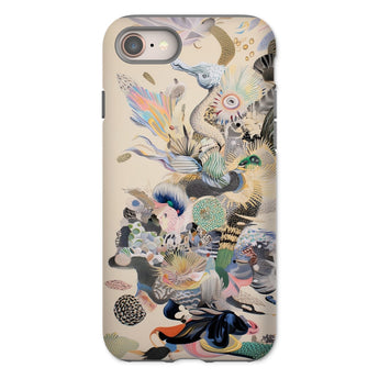 Into the Wild - Dreamy Botanical Art Phone Case Iphone 8 / Matte Artistic Phone Case Dreamy Botanical Art, Psychedelic Garden, Surrealism