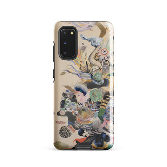 Into the Wild - Dreamy Botanical Art Phone Case Samsung Galaxy S20 / Gloss Vibrant Illustrated Phone Case Whimsical Sea Creature Design